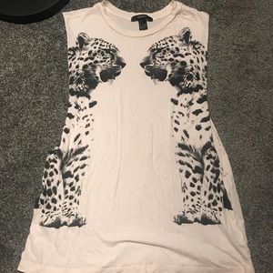 COPY - Forever 21 | cheetah muscle tee
